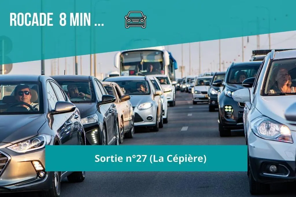 Le Cocon St Cyprien - Centre - Parking - Tramway Apartman Toulouse Franciaország
